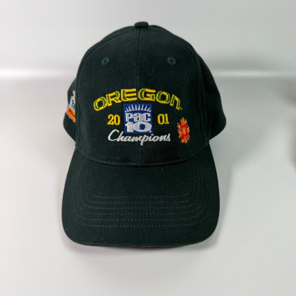 2001 Oregon Ducks Pac-10 Champions Fiesta Bowl Richardson Strapback Hat